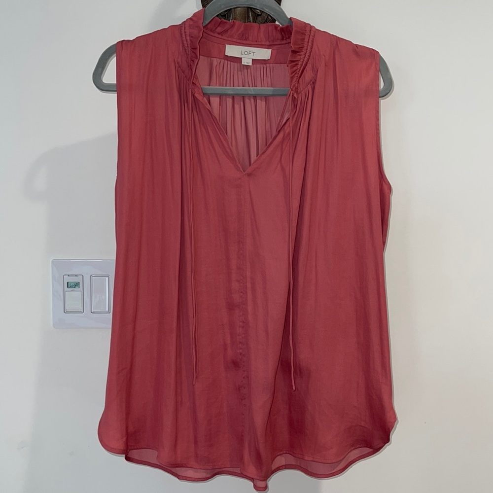 Loft Pink Blouse